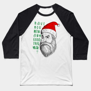 Grumpy Santa 2 Baseball T-Shirt